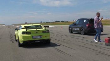 BMW X3 M τσαλαπατά Camaro 660 ίππων! (+video)
