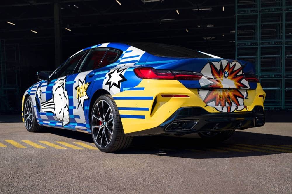 Η BMW 8 Gran Coupe έγινε έργο τέχνης