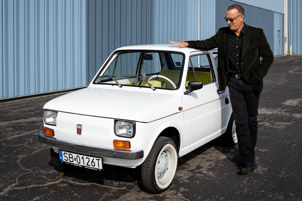 O Tom Hanks μοσχοπουλάει το Fiat 126 του