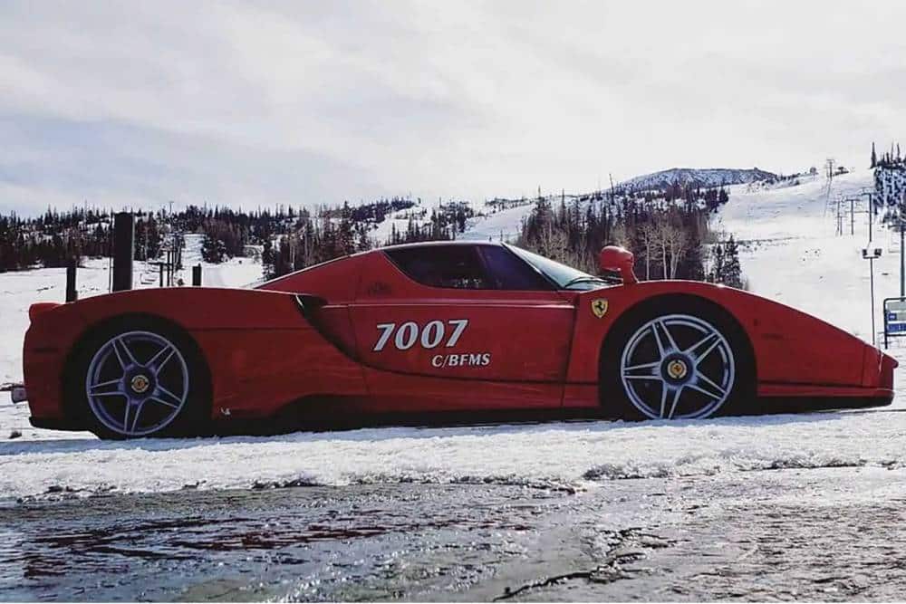 Ferrari Enzo με 145.000 χλμ. συνεχίζει απτόητη