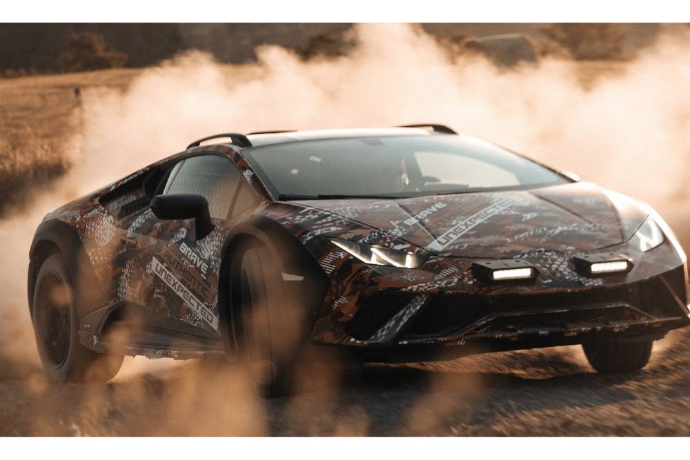 Lamborghini Huracan Sterrato έτοιμη για το Ακρόπολις (+video)