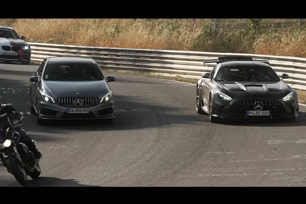 AMG GT Black Series «σουβλίζει» τους πάντες στο Nurburgring (+video)
