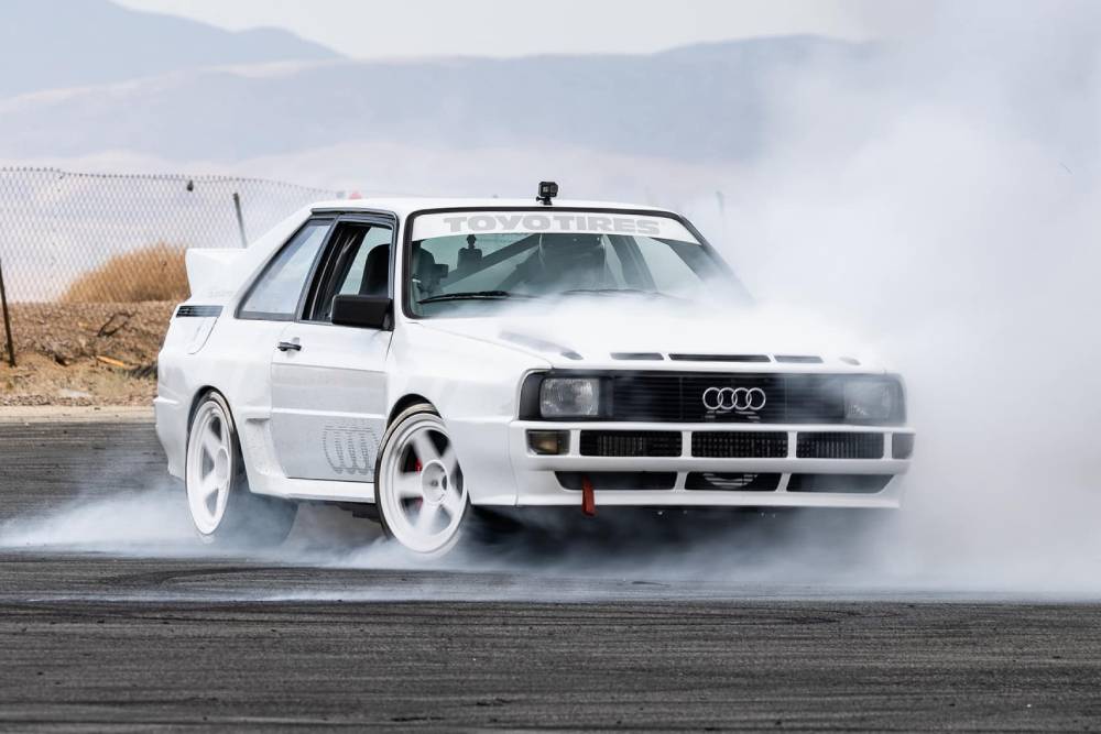 Ο Ken Block «πυρπολεί» Audi Sport Quattro 730HP (+video)
