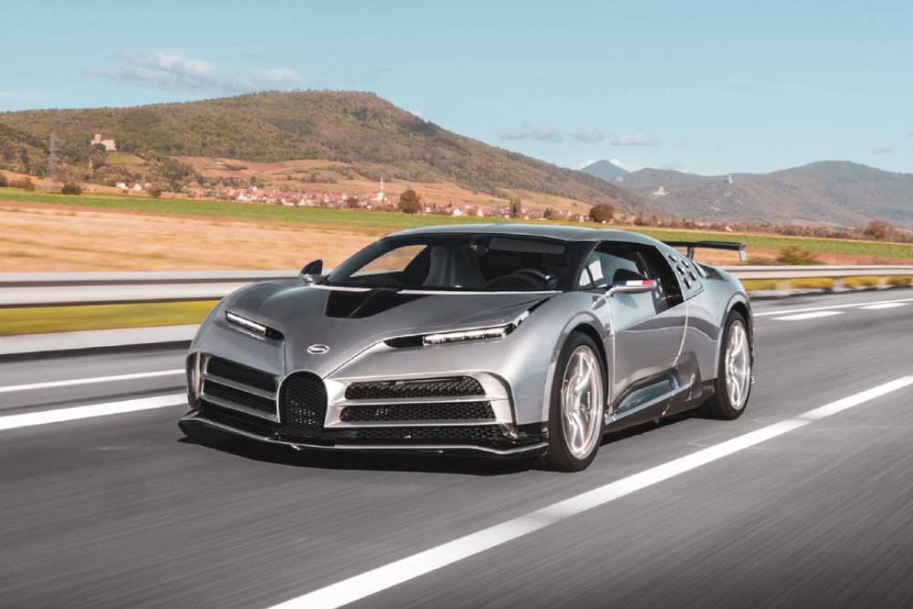 Το test drive των 380 χλμ./ώρα της Bugatti Centodieci
