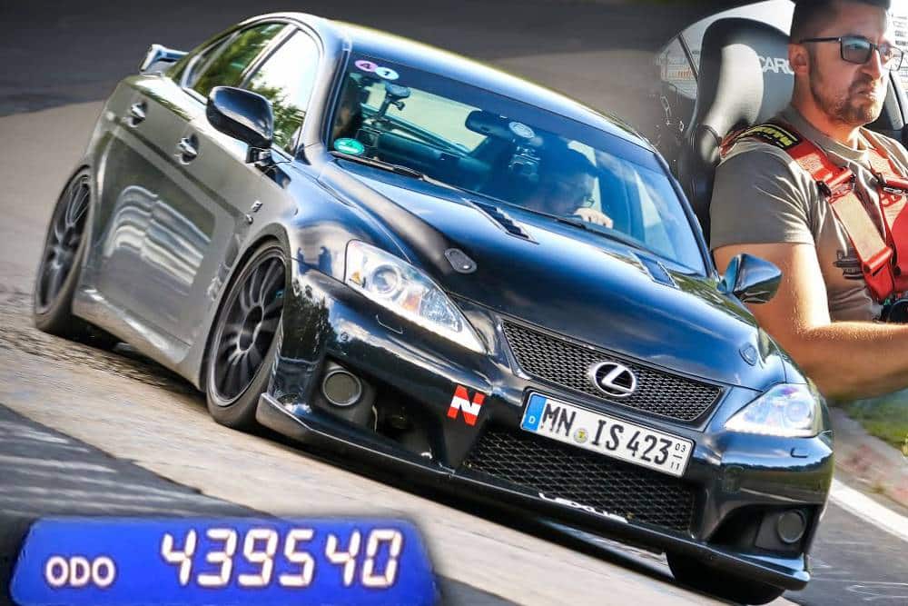 Ακλόνητο Lexus IS F με 440.000 χλμ. (+video)