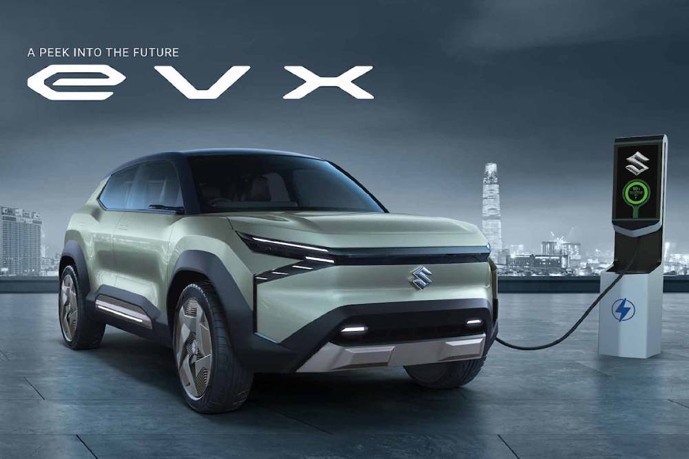 Το eVX δείχνει το πρώτο ηλεκτρικό Suzuki
