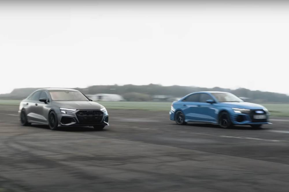 Το Audi S3 αμφισβητεί το RS 3 (+video)