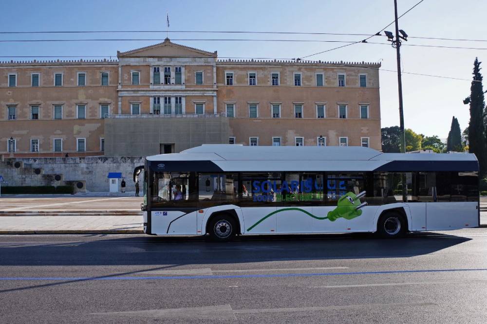 Το πρώτο λεωφορείο υδρογόνου στους δρόμους της Αθήνας