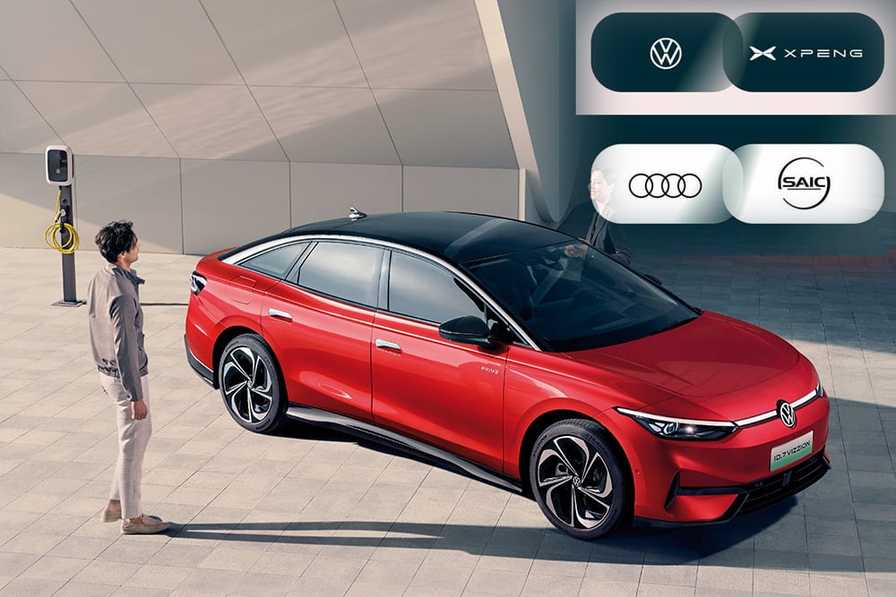 «Ηλεκτρική» συνεργασία VW και Audi με Κίνα