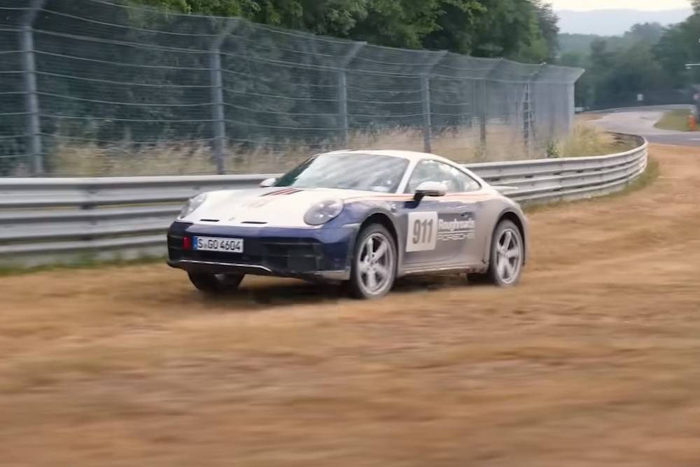 Η Porsche 911 Dakar οργώνει το Nurburgring (+video)