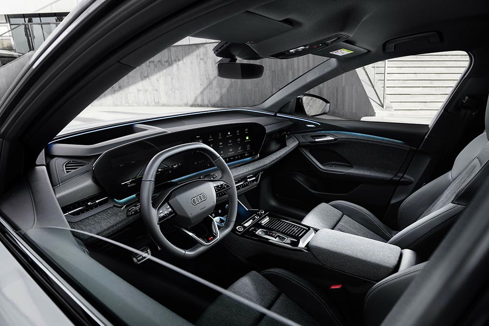 Το θαυμαστό εσωτερικό του νέου Audi Q6 e-tron