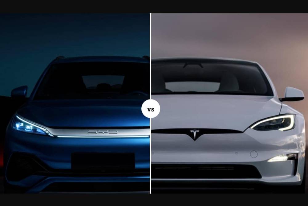 Δεν σταματάει να «σφίγγει» την Tesla η BYD