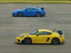 Ατμοσφαιρική ραψωδία με Cayman GT4 RS & 911 GT3