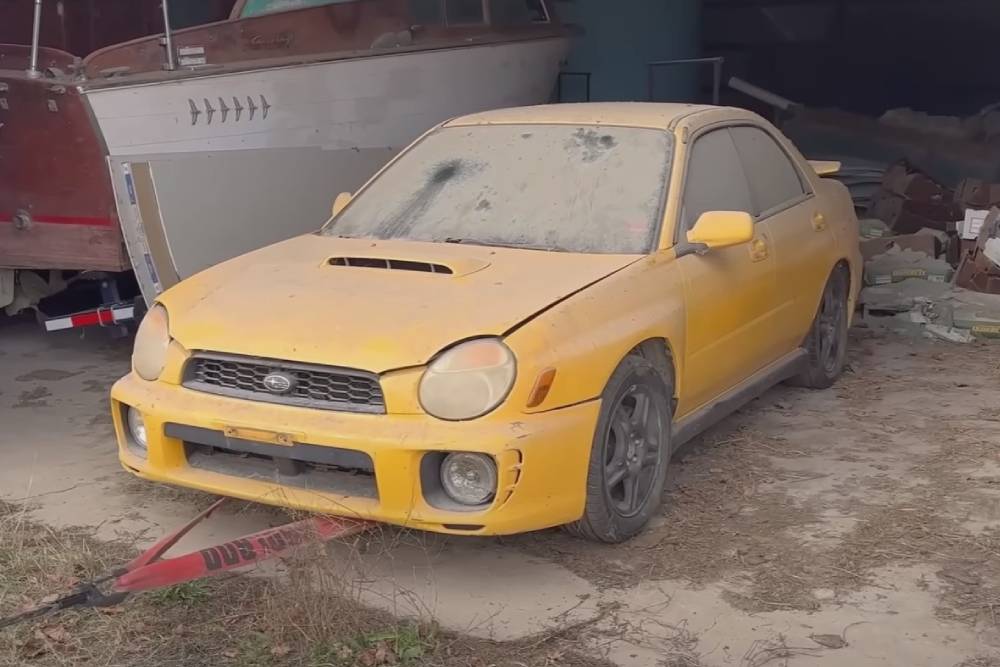 Subaru Impreza WRX βγήκε από τη ναφθαλίνη (+video)