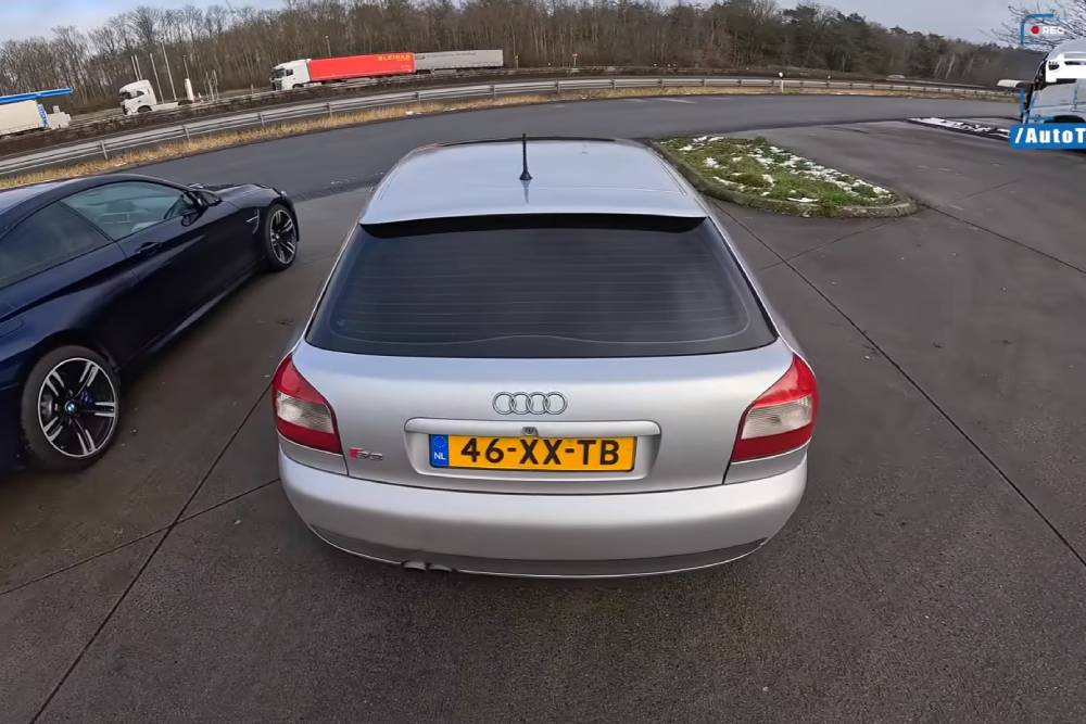 Audi S3 πέταξε κολάρο στα 240 χλμ./ώρα (+video)