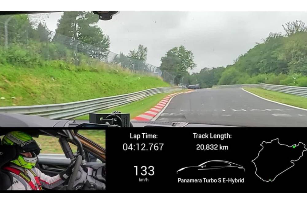 Έτσι έσπασε τα χρονόμετρα η νέα Porsche Panamera (+video)