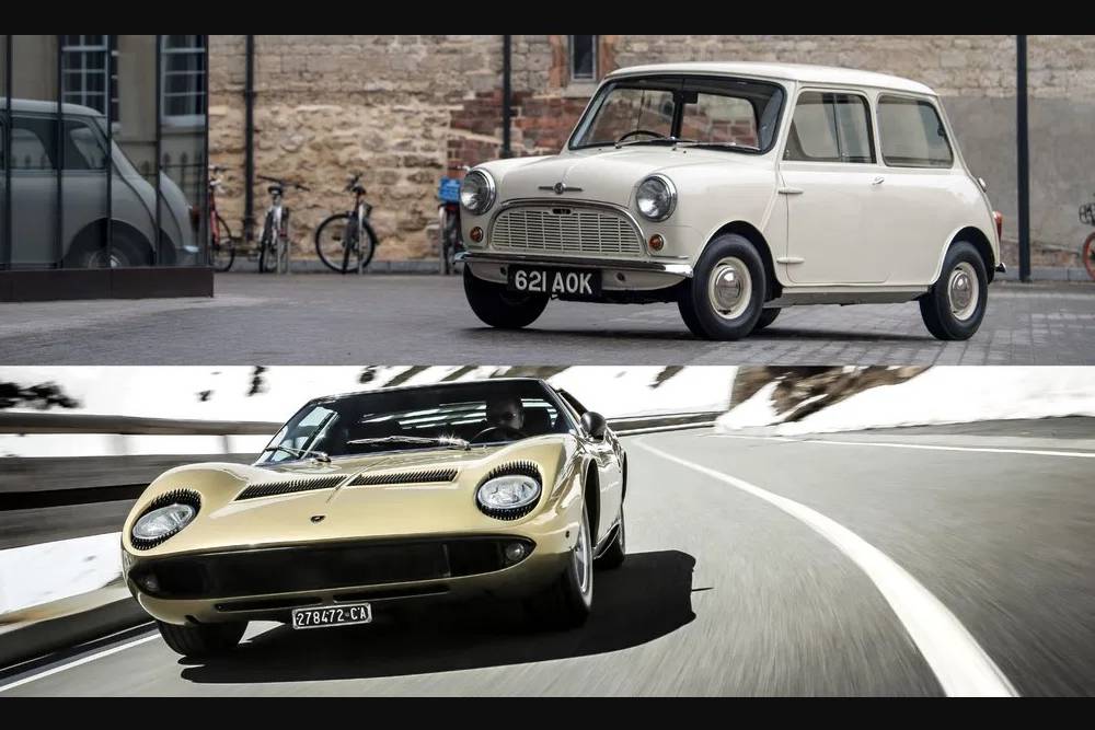 Τι κοινό έχουν η Lamborghini Miura και το πρώτο Mini;