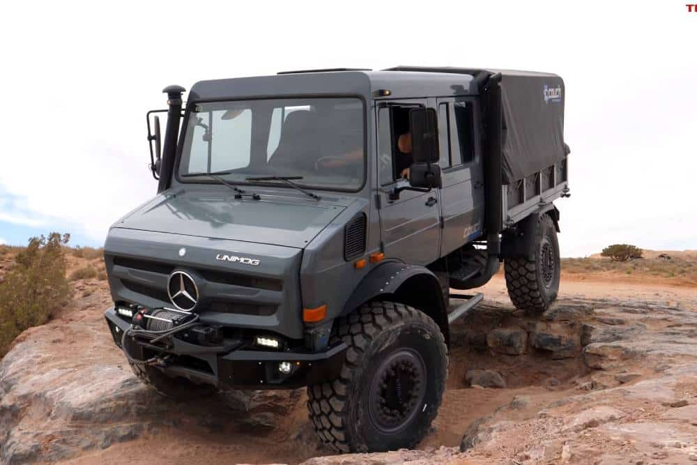 Mercedes Unimog σιδερώνει τα βουνά (+video)