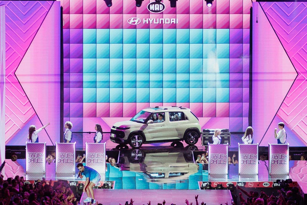 To νέο Hyundai Inster μαγνήτισε στα MAD VMA 2025