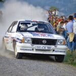 Röhrl/Geistdörfer im Opel Ascona 400, Rallye San Remo 1982