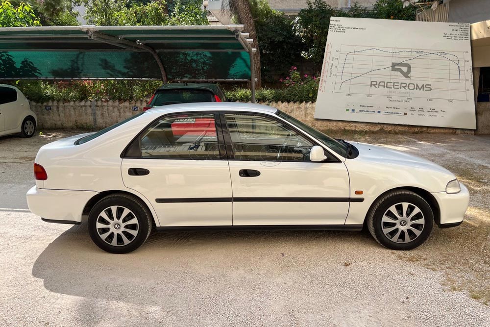 «Άξιο» Honda Civic με 312.000 χλμ. έχει και δυναμομέτρηση