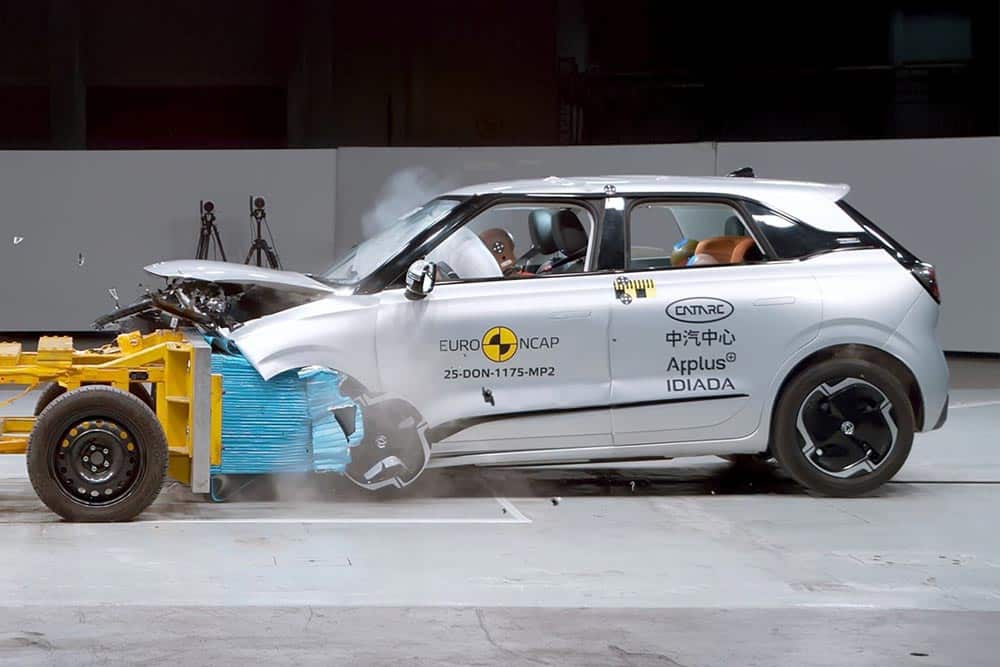 Το πρώτο νέο κινεζικό αυτοκίνητο με 3 αστέρια στο Euro NCAP