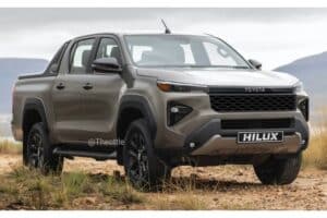 new toyota hilux rendering