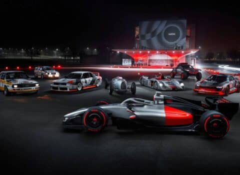 H Audi αποκαλύπτει τα χρώματά της για τη Formula 1
