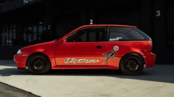 Λυσσασμένο Suzuki Swift GTi με μοτέρ Hayabusa!