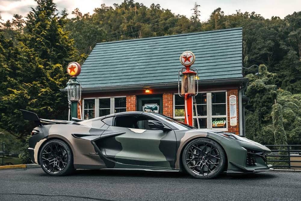 Απόλαυση στο βουνό η πανίσχυρη Corvette ZR1 (+videos)