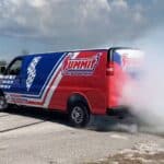 gmc savana burnout 03