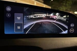 lucid air rearview camera