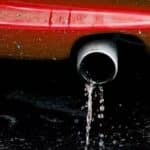 water dripping out of exhaust 03