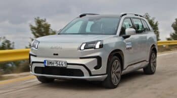 Δοκιμή AION V 204 PS 75,26 kWh