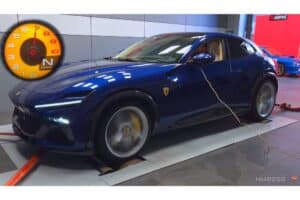 Ξεσηκώνει η Ferrari Purosangue στο δυναμόμετρο (+video)