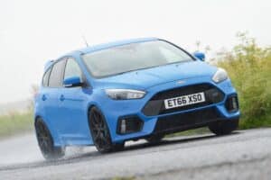 focus rs in the wet