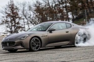 maserati folgore burnout