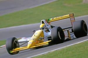 1990 San Marino GP P Martini Minardi M190 Ford Cosworth V8 (1)