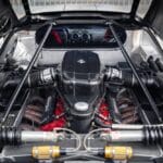 silver ferrari enzo auction