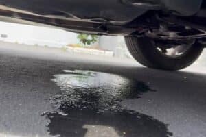 undercarriage leak