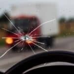 cracked windshield