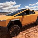 cybertruck stuck in sand (2)