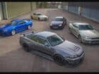 Ονειρική συλλογή με πεντάδα Nissan Skyline R34