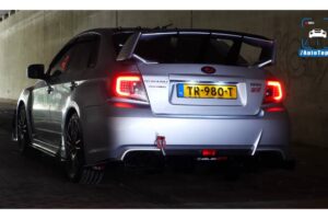 subaru wrx sti flames