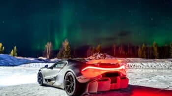 Εκδρομή στα χιόνια η Bugatti Tourbillon πριν το καλοκαίρι