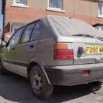 abandoned nissan micra k10 (5)