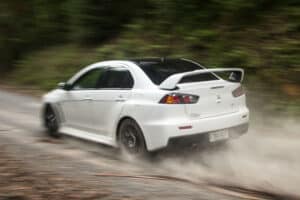 mitsubishi evo x gravel 02
