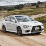 mitsubishi evo x gravel