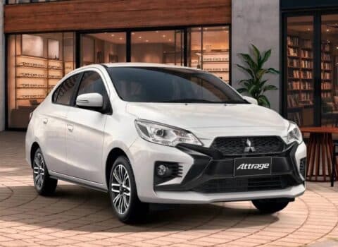 Νέο μικρό σεντάν Mitsubishi Attrage με Evo πινελιές