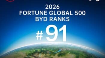 Πιο ψηλά η BYD στη λίστα Fortune Global 500 για το 2026